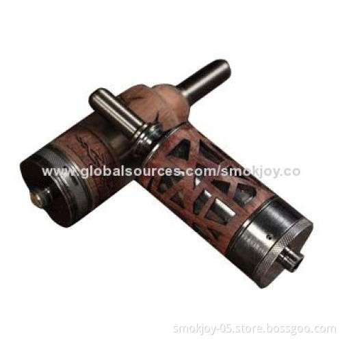 2014 Hottest sale original smokjoy wooden atomizer N-fire LA2/LA3/LA4 with dual coil